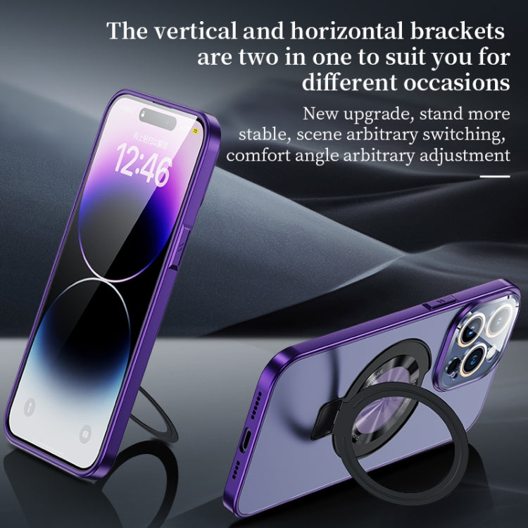 Custodia per telefono MagSafe per PC satinata con vernice metallica con pellicola per lenti, For iPhone 14 Pro Max, For iPhone 13, For iPhone 13 Pro