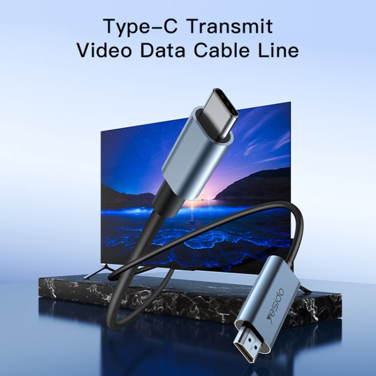 Cavo adattatore Yesido HM10 da USB-C / Tipo-C a HDMI HD, HM10