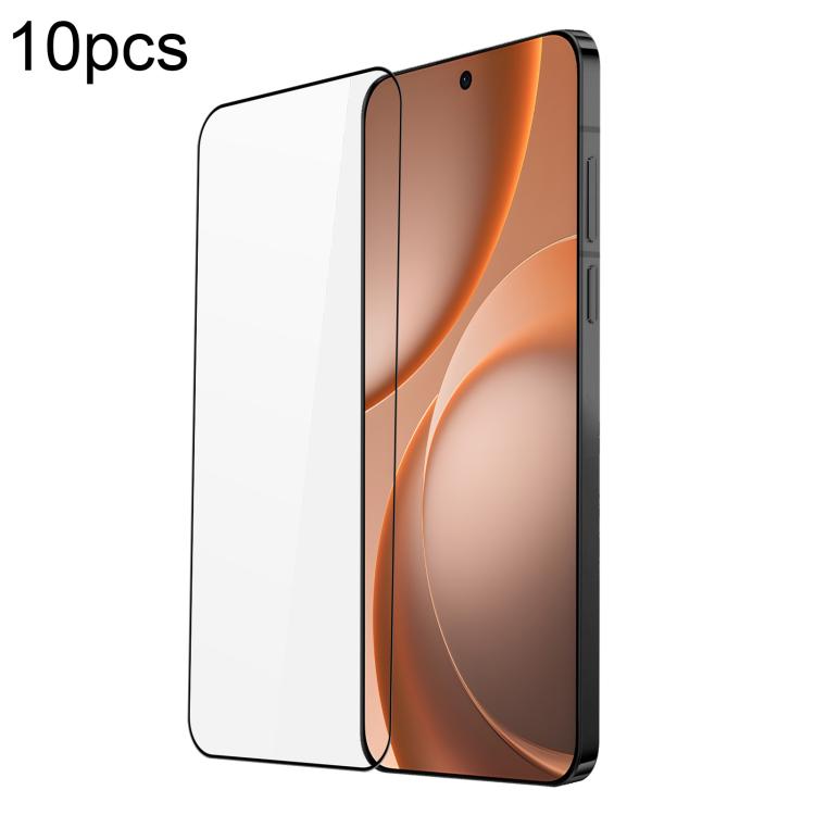 10 pezzi DUX DUCIS 0,33 mm 9H pellicola in vetro temperato allumina media, For OPPO Find X9s 5G, For OPPO Find X9 Ultra 5G, For OPPO Reno15 F 5G, For OPPO Reno15 Pro Max 5G Global, For OPPO A6x 4G / 5G, For OPPO Reno15 Pro 5G Global