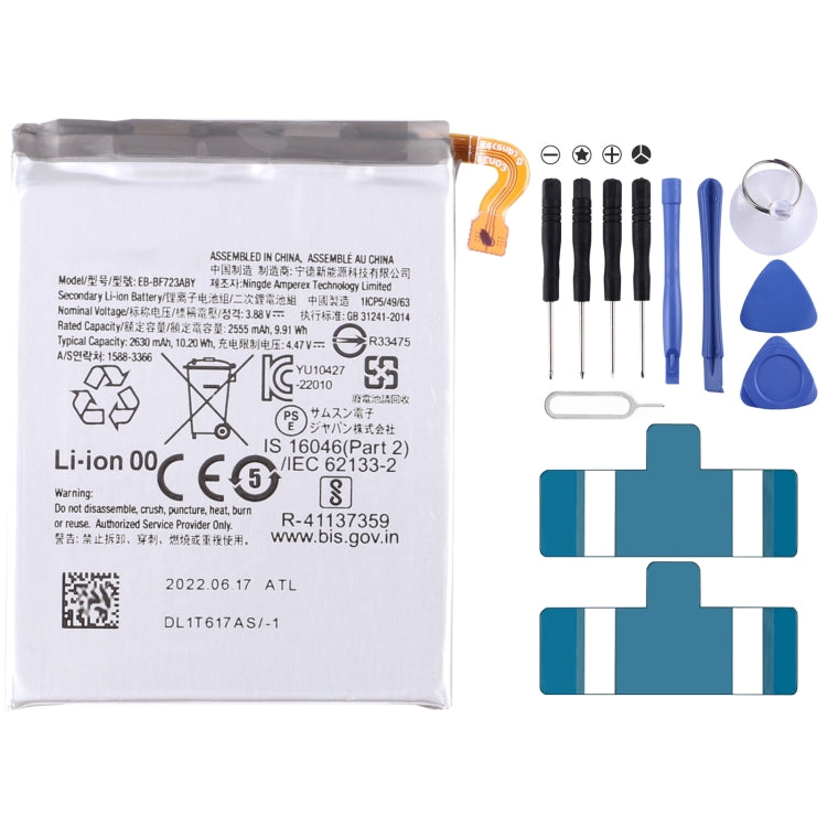 Sostituzione della batteria, EB-BF700ABY EB-BF701ABY, BF917ABY BF916ABY, EB-BF907ABA, EB-BF901ABA, EB-BF900ABU, EB-BF901ABU, EB-BF723ABU, EB-BF724ABU, EB-BF711ABY, EB-BF712ABY, EB-BF707ABY, EB-BF708ABY, EB-BT365BBE, EB-BT575BBE