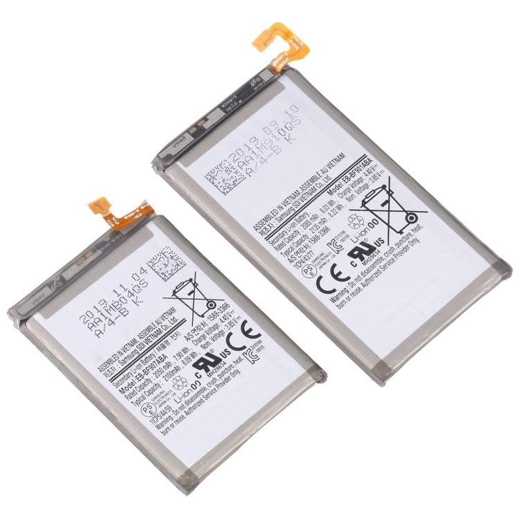 Sostituzione della batteria, EB-BF907ABA EB-BF901ABA, EB-BF900ABU EB-BF901ABU, EB-BF723ABU EB-BF724ABU, EB-BF711ABY EB-BF712ABY, EB-BF707ABY EB-BF708ABY