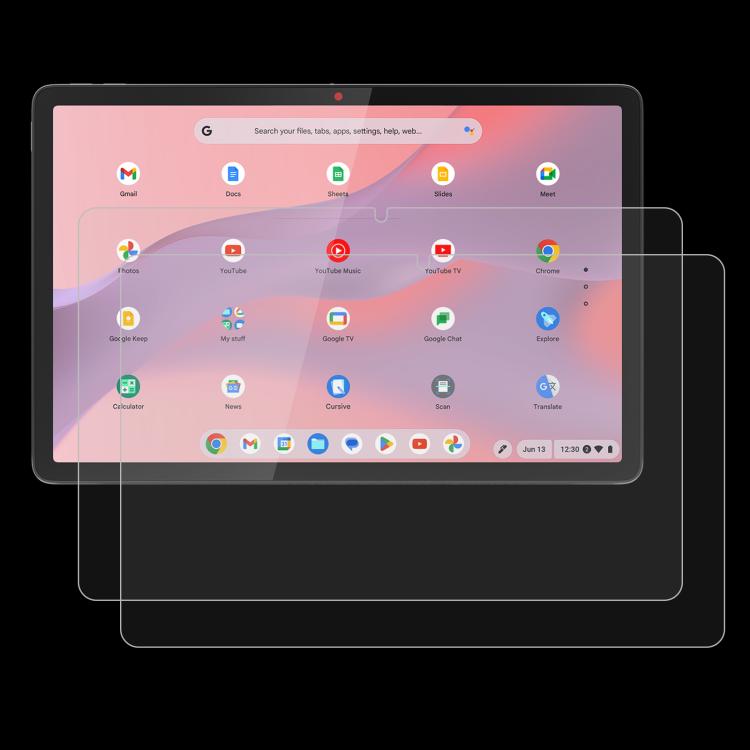 Pellicola in vetro temperato antideflagrante da 2 pezzi 9H 0,3 mm, For Lenovo Chromebook Duet EDu G2 10.95, For Lenovo IdeaPad Tablet 11 inch, For Lenovo Tab K11 Gen2 11 inch, For Lenovo Qitian D12 12.4 inch, For Lenovo Lecoo Pad 12.7 inch