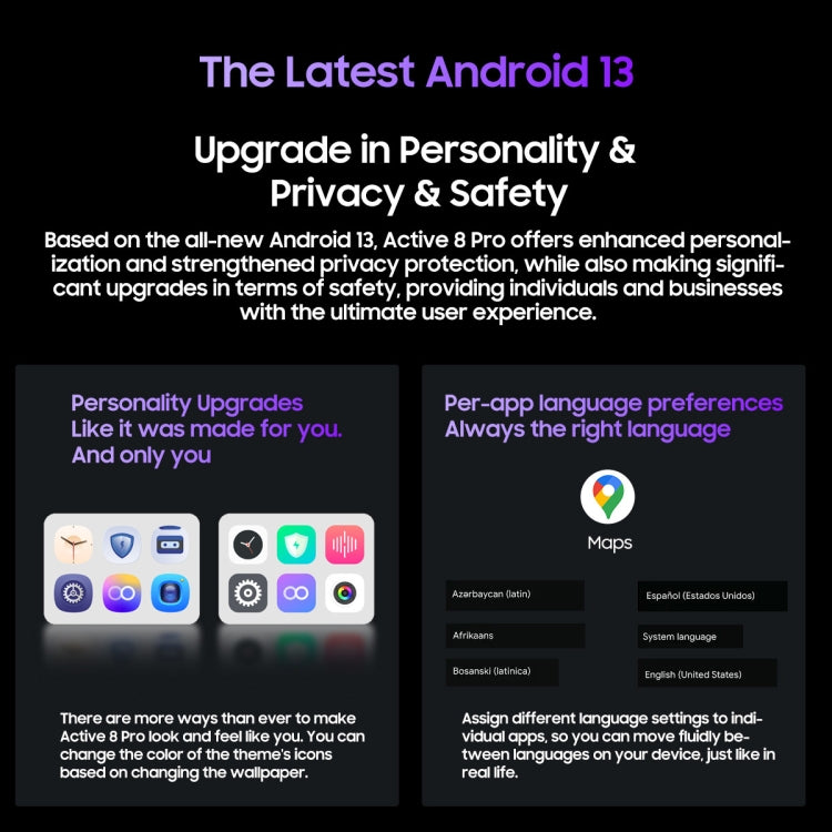Tablet robusto Blackview Active 8 Pro 4G, 10,36 pollici 8 GB + 256 GB Android 13 MT6789 Supporto Octa Core Dual SIM, versione globale con Google Play, spina europea, Active 8 Pro