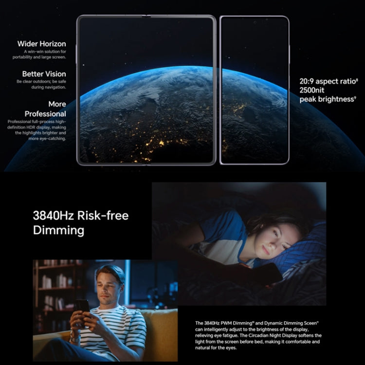 Honor Magic V2 Ultimate 5G, 7,92 pollici + 6,43 pollici MagicOS 7.2 Snapdragon 8 Gen2 Octa Core fino a 3,36 GHz, rete: 5G, OTG, non supporta Google Play, 16GB+1TB