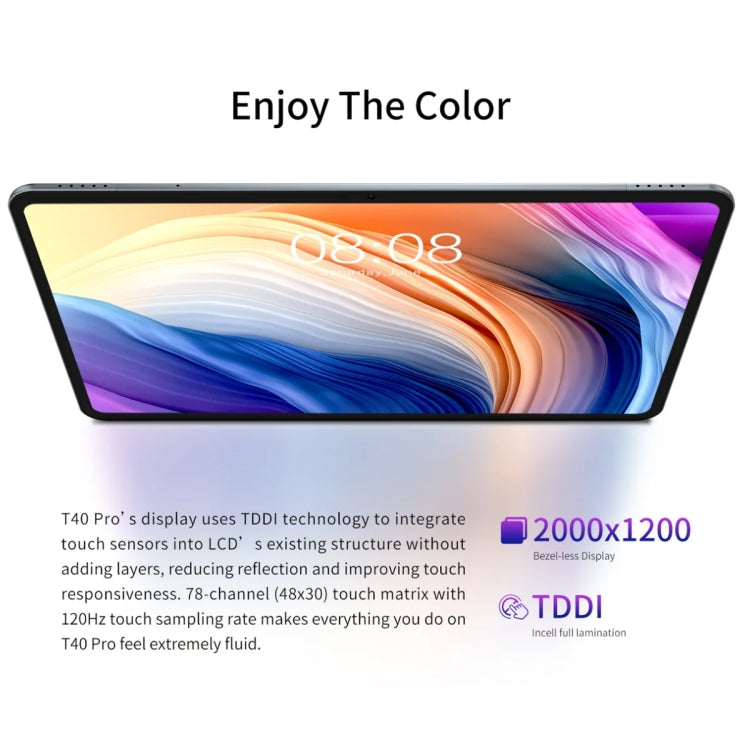 Teclast T40 Pro 2023 Tablet PC 10,4 pollici, Android 12 Unisoc T616 Octa Core, 4G LTE Dual SIM, T40 Pro 2023