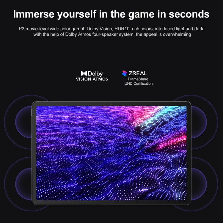 Tablet WiFi Lenovo Pad Pro da 12,7 pollici, Android 13, Qualcomm Snapdragon 870 Octa Core, supporto identificazione facciale, 8GB+128GB, 8GB+256GB