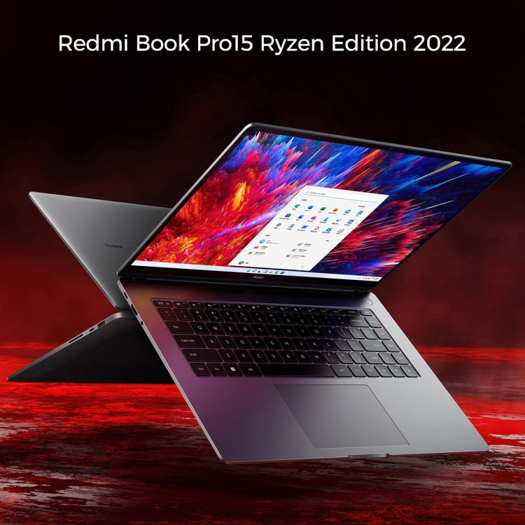 Xiaomi RedmiBook Pro 15 Laptop 2022 15,6 pollici, Windows 11 Home Versione cinese, AMD Ryzen 5 6600H Hexa Core RTX2050 Grafica discreta, R5-6600H RTX2050