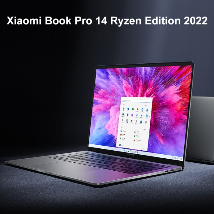 Laptop Xiaomi Book Pro da 14 pollici, versione cinese di Windows 11 Home, AMD Ryzen 7 6800H Octa Core, R7-6800H