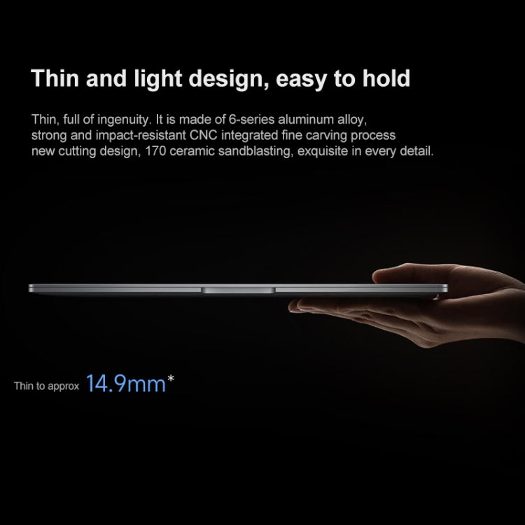 Laptop Xiaomi Book Pro da 14 pollici, versione cinese di Windows 11 Home, AMD Ryzen 7 6800H Octa Core, R7-6800H