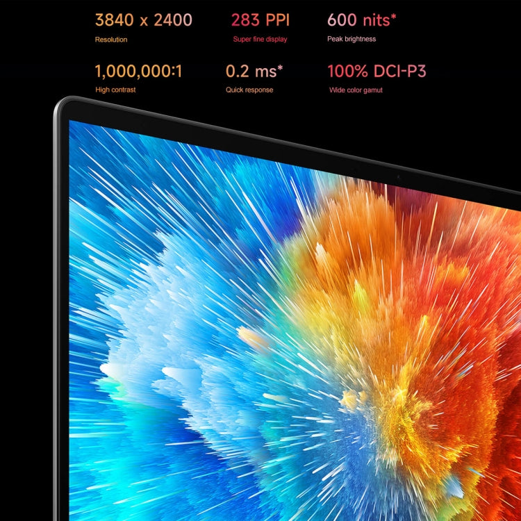 Laptop Xiaomi Book Pro 16 2022, touch screen da 16 pollici Windows 11 Home versione cinese, scheda grafica discreta Intel 12th Gen Core i7-1260P RTX2050, i7-1260P RTX2050