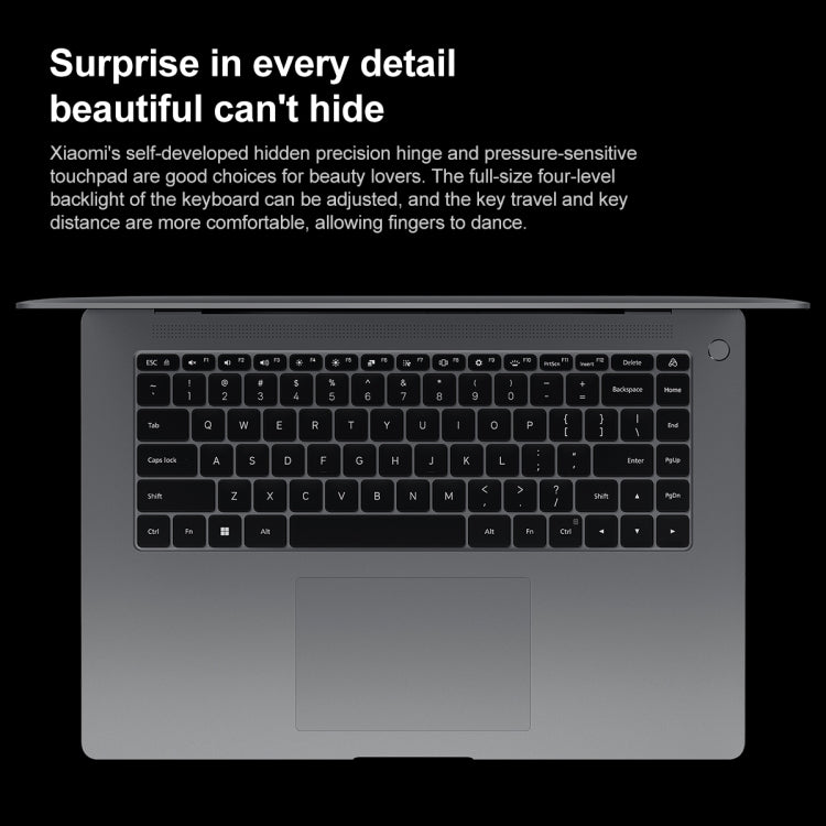 Laptop Xiaomi Book Pro 16 2022, touch screen da 16 pollici Windows 11 Home versione cinese, scheda grafica discreta Intel 12th Gen Core i7-1260P RTX2050, i7-1260P RTX2050