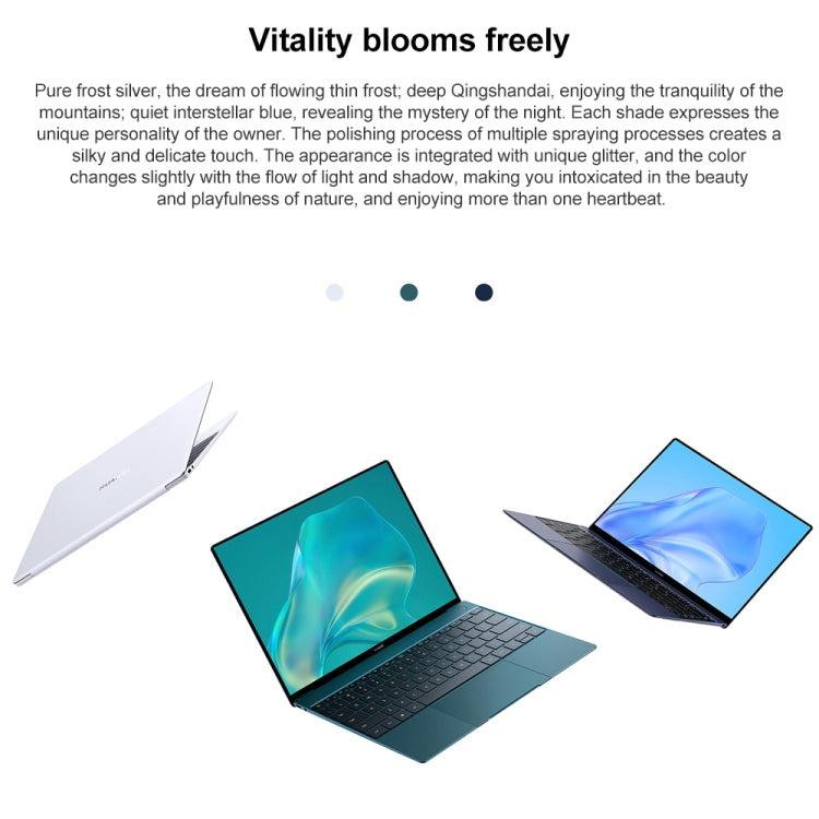 Laptop HUAWEI MateBook X, touch screen da 13 pollici Windows 11 Home versione cinese, grafica integrata Intel 11th Gen Core i7-1160G7, i7-1160G7 16GB+512GB