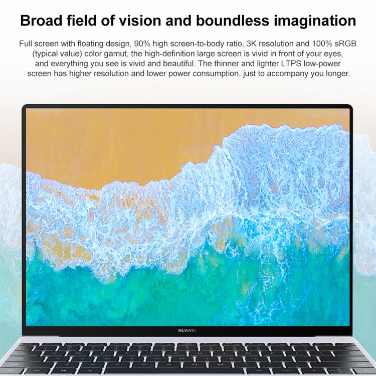Laptop HUAWEI MateBook X, touch screen da 13 pollici Windows 11 Home versione cinese, grafica integrata Intel 11th Gen Core i7-1160G7, i7-1160G7 16GB+512GB