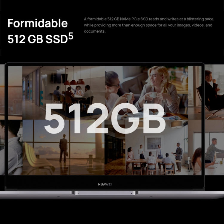 Laptop HUAWEI MateBook B3-420, versione cinese Home Windows 11 da 14 pollici, scheda grafica integrata Intel 11th Gen Core i5-1135G7, i5-1135G7 16GB+512GB