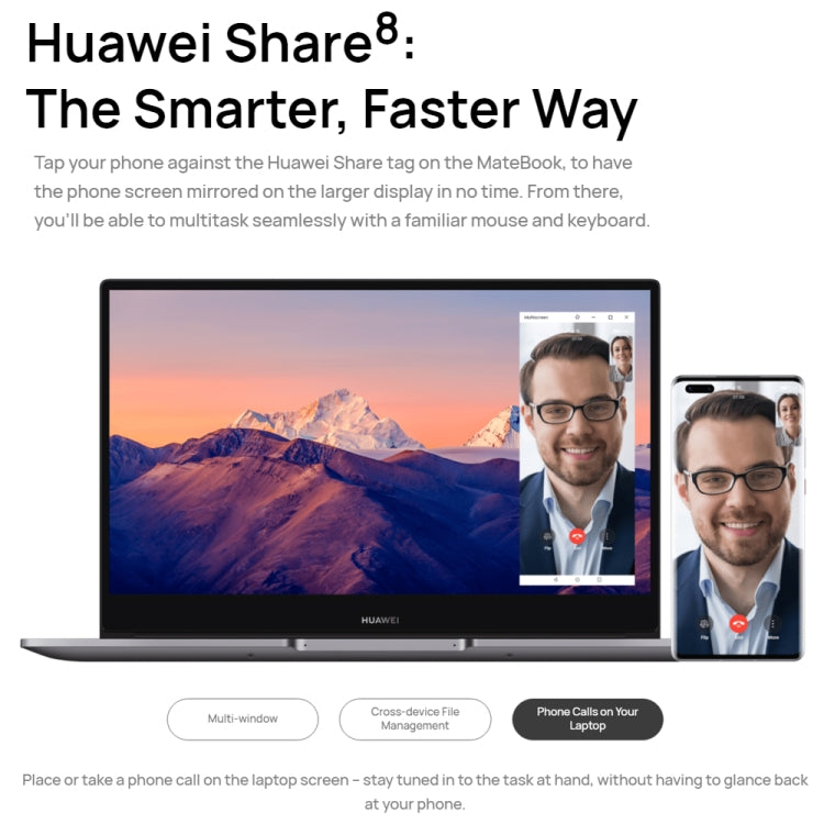 Laptop HUAWEI MateBook B3-430, versione cinese Home Windows 11 da 14 pollici, grafica integrata Intel Core i7-1260P di 12a generazione, i7-1260P 16GB+512GB