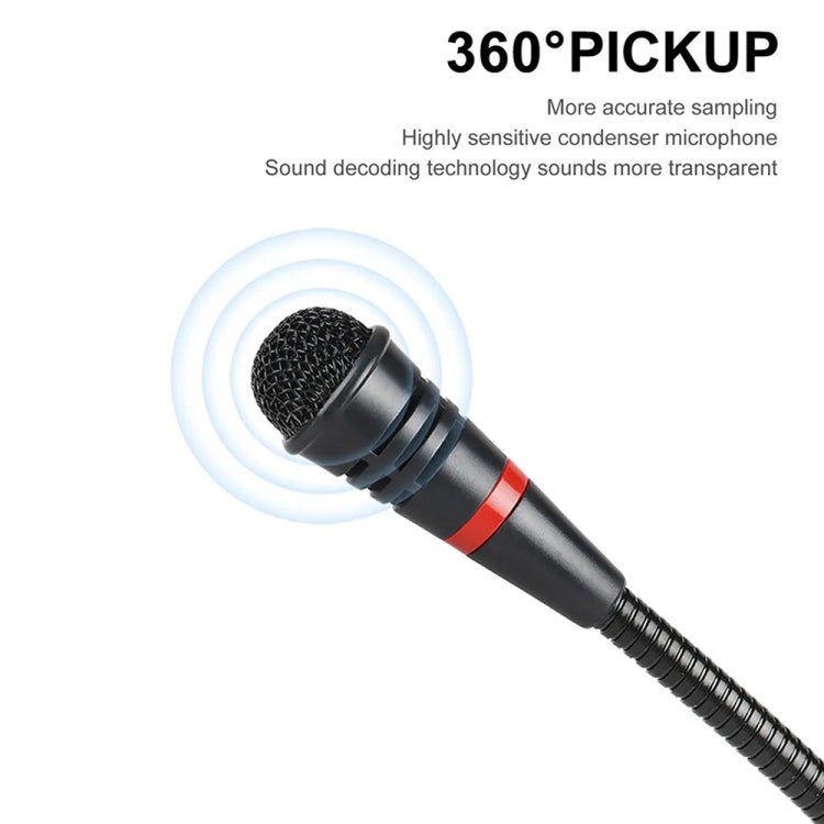 XTUGA A140-C Sistema microfonico wireless UHF a 4 canali Quattro microfoni per conferenza, A140-C