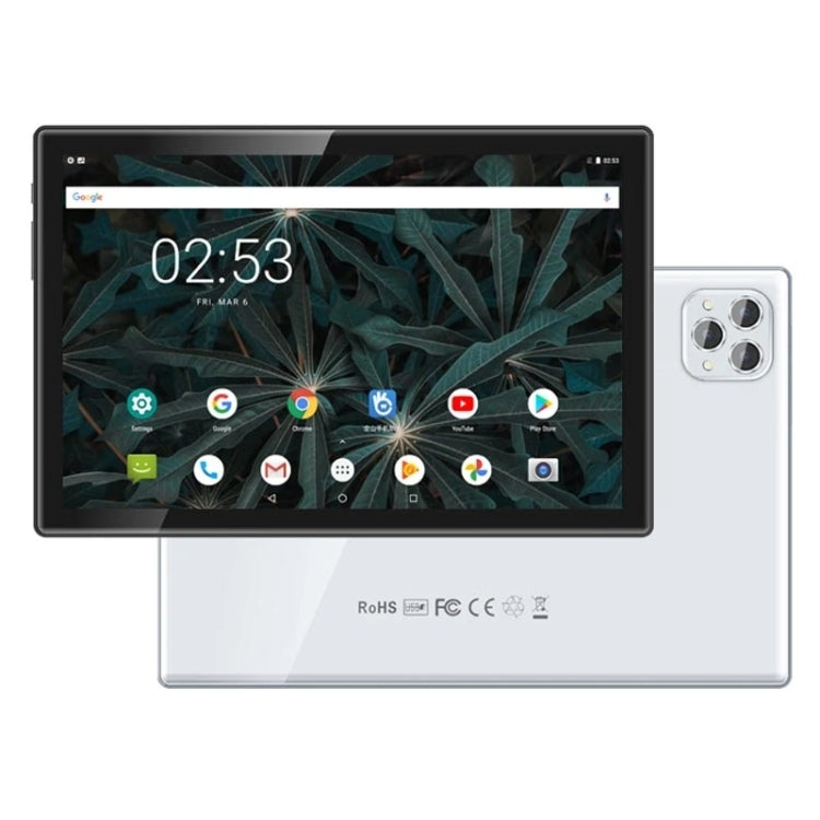 Tablet PC BDF P50 4G LTE da 10,1 pollici, Android 11 MTK6755 Octa Core, supporto Dual SIM, spina europea, 8GB+128GB