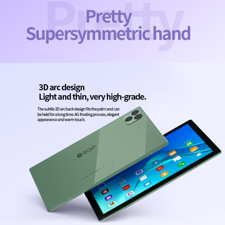 Tablet PC BDF P50 4G LTE da 10,1 pollici, Android 11 MTK6755 Octa Core, supporto Dual SIM, spina europea, 8GB+128GB