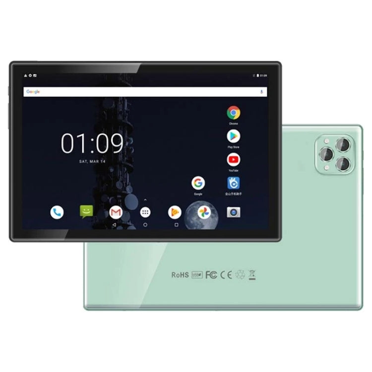 Tablet PC BDF P50 4G LTE da 10,1 pollici, Android 12 MTK6762 Octa Core, supporto Dual SIM, spina europea, 8GB+256GB
