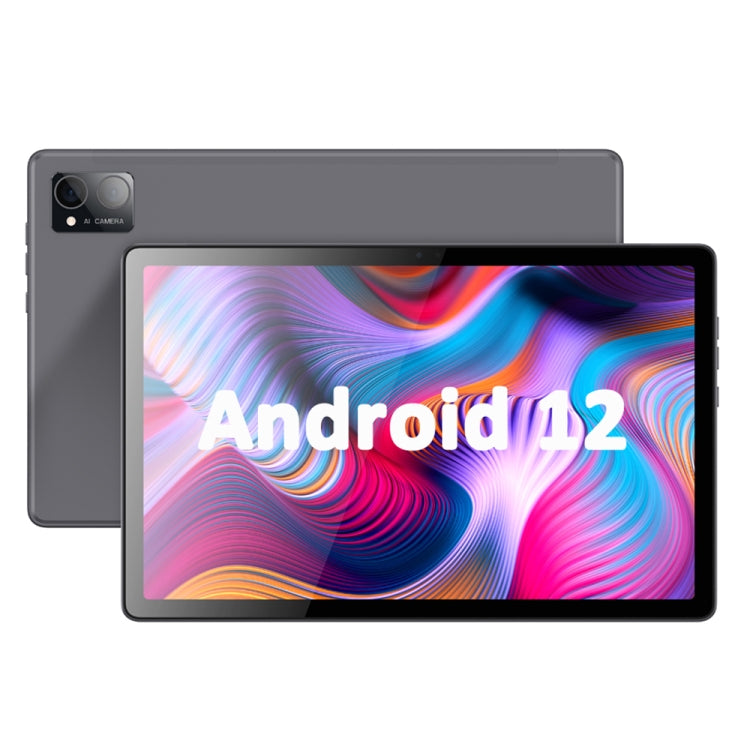 Tablet PC BDF P60 4G LTE da 10,1 pollici, Android 12 MTK6762 Octa Core, supporto Dual SIM, spina europea, 8GB+256GB