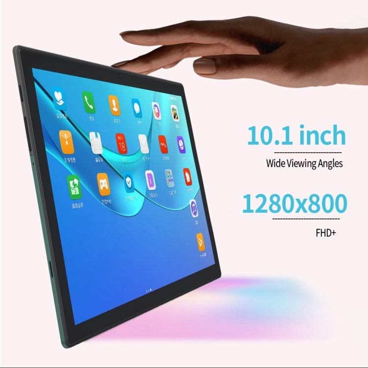 Tablet PC BDF P70 4G LTE da 10,1 pollici, Android 12 MTK6762 Octa Core, supporto Dual SIM, spina europea, 8GB+256GB