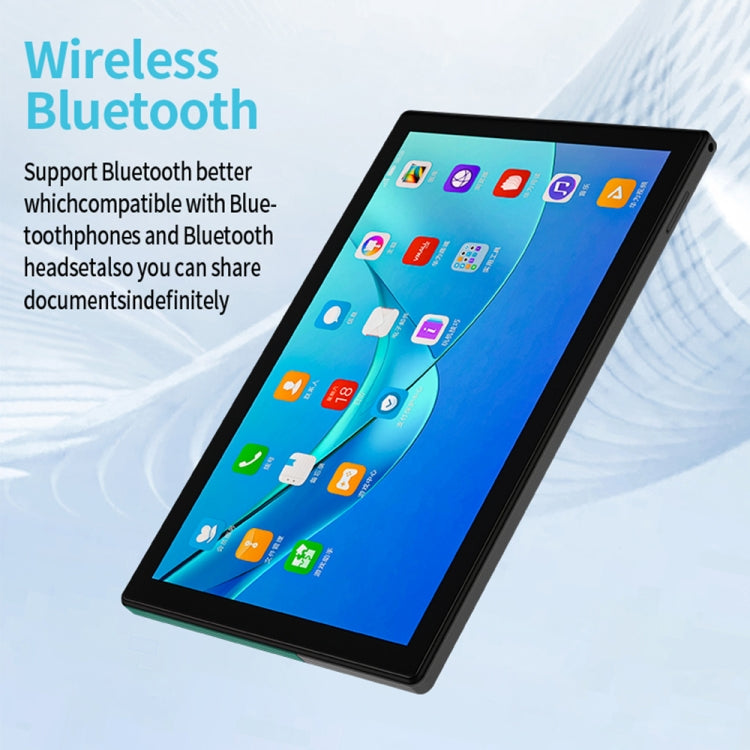Tablet PC BDF P70 4G LTE da 10,1 pollici, Android 12 MTK6762 Octa Core, supporto Dual SIM, spina europea, 8GB+256GB