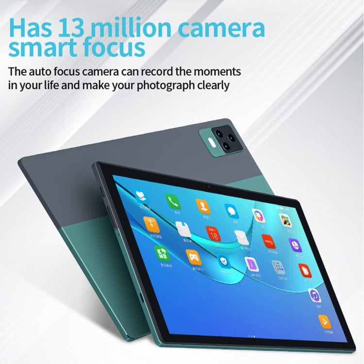 Tablet PC BDF P70 4G LTE da 10,1 pollici, Android 12 MTK6762 Octa Core, supporto Dual SIM, spina europea, 8GB+256GB