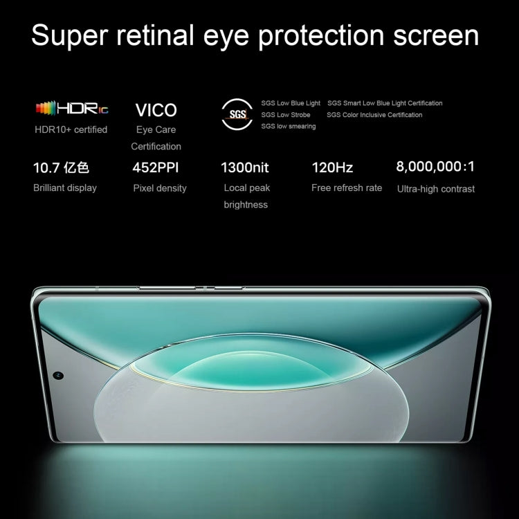 vivo X90s 5G, Tripla fotocamera posteriore, Identificazione dell'impronta digitale sullo schermo Face ID, 6,78 pollici Android 13.0 OriginOS 3 Dimensity 9200+ Octa Core, NFC, OTG, Rete: 5G, Supporto Google Play, 8GB+256GB, 12GB+256GB, 12GB+512GB