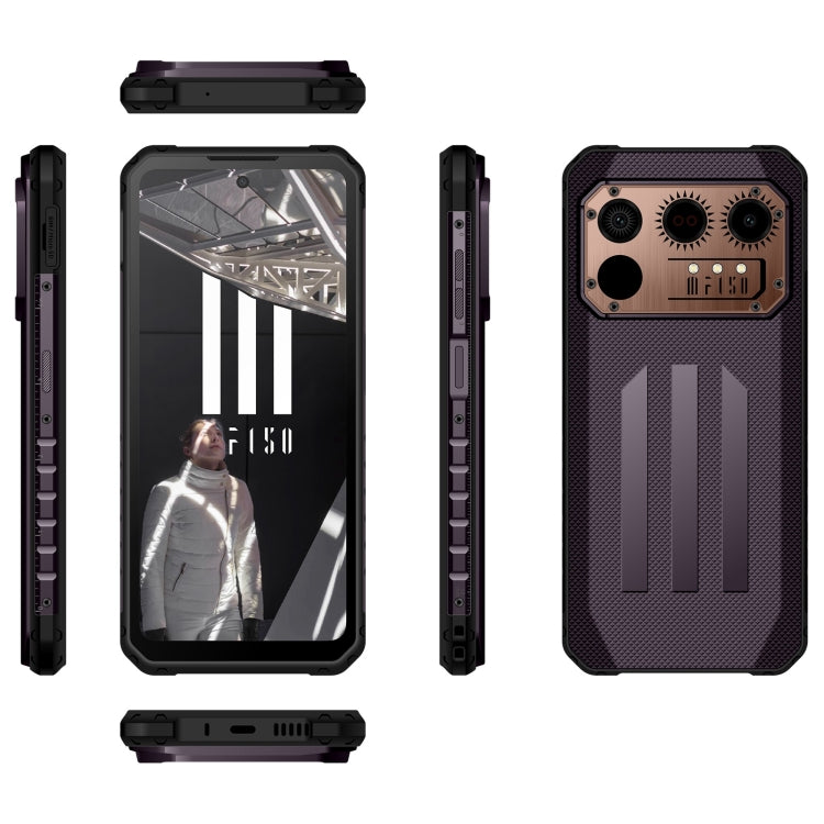 IIIF150 Raptor, doppia fotocamera posteriore, 12 GB + 256 GB, identificazione delle impronte digitali, 6,8 pollici Android 13.0 MediaTek Helio G99 MT6789 Octa Core, NFC, OTG, rete: 4G, Raptor