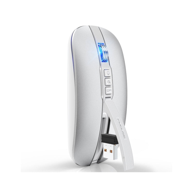 HXSJ M113 2400 DPI doppia modalità 2,4 GHz + mouse wireless Bluetooth 5.1