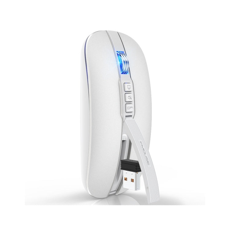 HXSJ M113 2400 DPI doppia modalità 2,4 GHz + mouse wireless Bluetooth 5.1