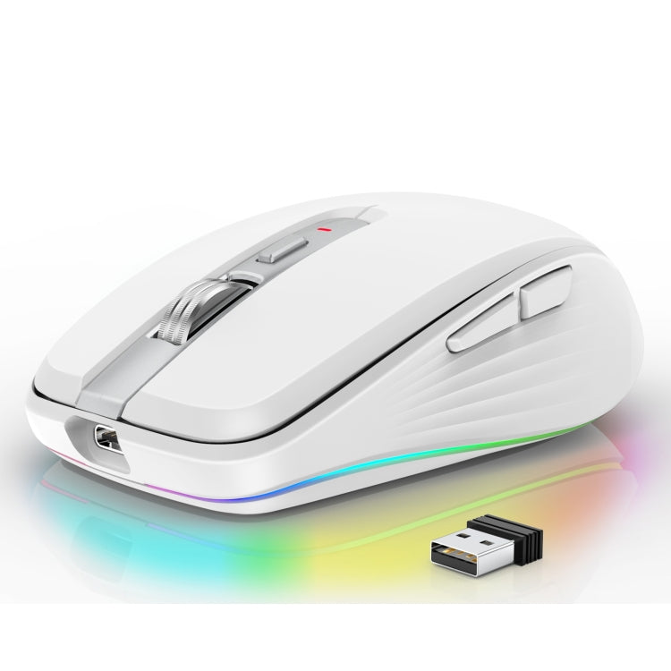 HXSJ M303 2400 DPI doppia modalità 2,4 GHz + mouse wireless Bluetooth 5.1