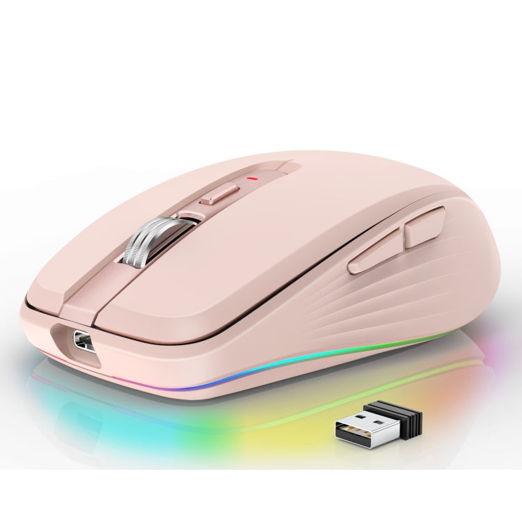 HXSJ M303 2400 DPI doppia modalità 2,4 GHz + mouse wireless Bluetooth 5.1