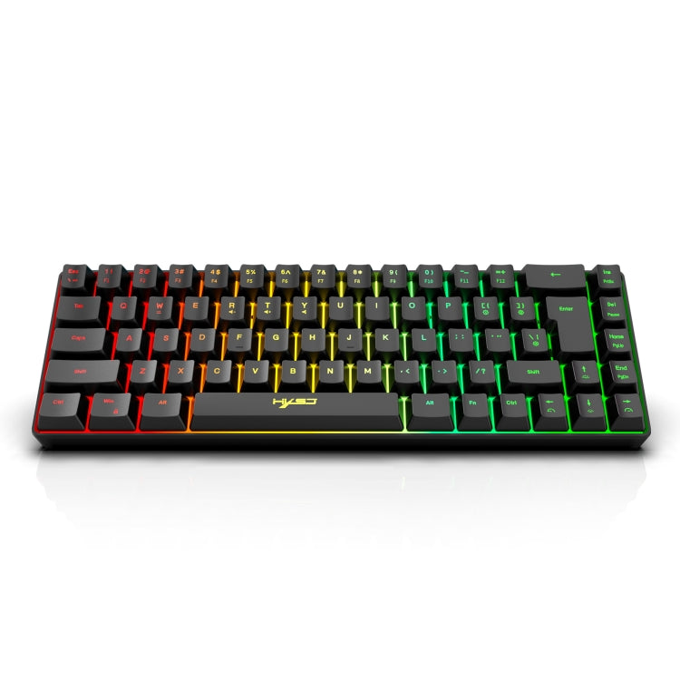 HXSJ V200 Tastiera meccanica retroilluminata RGB cablata 68 copritasti, lunghezza cavo: 1,7 m