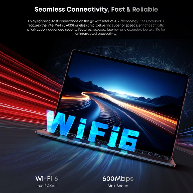 Laptop CHUWI CoreBook X da 14 pollici, Windows 11 Intel Core di dodicesima generazione i5-1235U Deca Core, i5-1235U 16GB+512GB