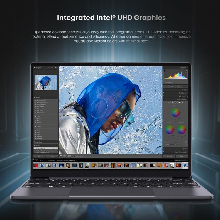 Laptop CHUWI CoreBook X da 14 pollici, Windows 11 Intel Core di dodicesima generazione i5-1235U Deca Core, i5-1235U 16GB+512GB