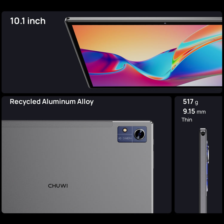 Tablet PC CHUWI Hi10 XPro 4G LTE, 10,1 pollici, Android 13 Unisoc Tiger T616 Octa Core fino a 2,0 GHz, Hi10 XPro 4GB+128GB