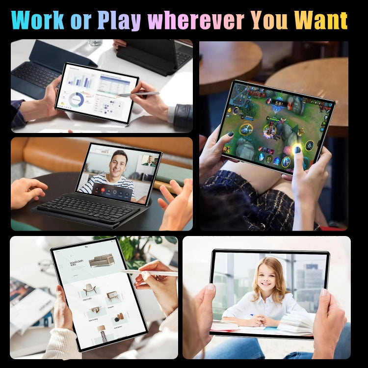 Pad 6 Pro Tablet PC 3G da 10,1 pollici, Android 7.0 MTK6735 Octa Core, supporto doppia SIM, WiFi, Bluetooth, GPS, Pad 6 Pro 2GB+32GB