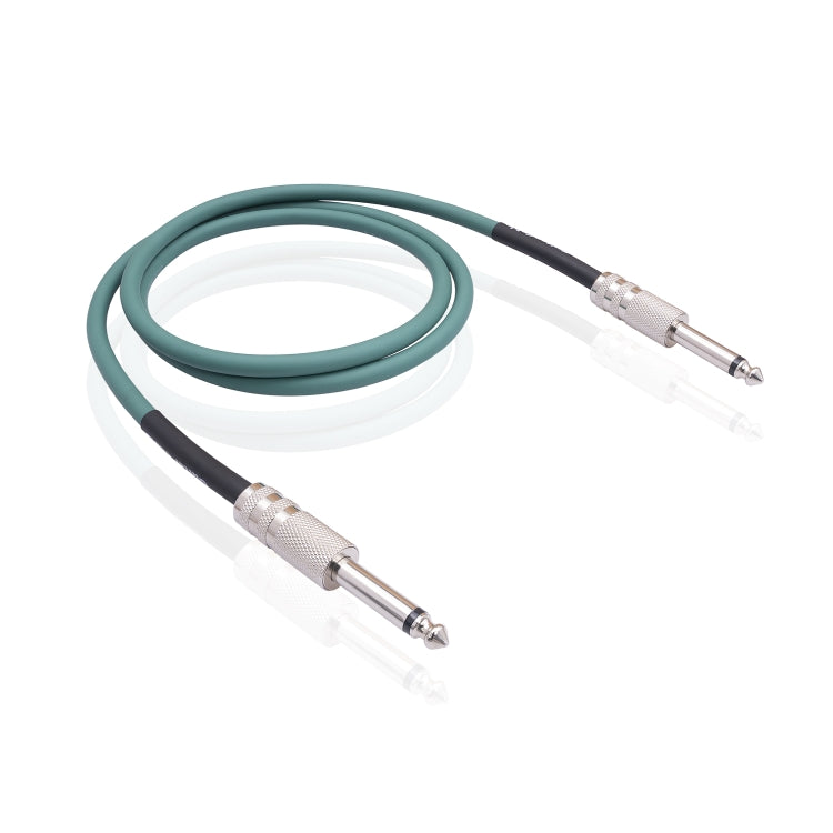 Cavo audio per chitarra elettrica mono maschio da 6,35 mm 3045GR, 1m, 1.8m, 3m, 5m, 10m