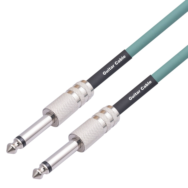 Cavo audio per chitarra elettrica mono maschio da 6,35 mm 3045GR, 1m, 1.8m, 3m, 5m, 10m