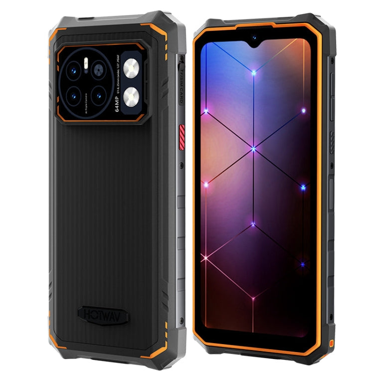 HOTWAV CYBER 13 Pro, telefono robusto IP68/IP69K, 10800mAh, Android 13 UNISOC T619 Octa Core da 6,6 pollici, Rete: 4G, NFC, OTG, 12GB+256GB