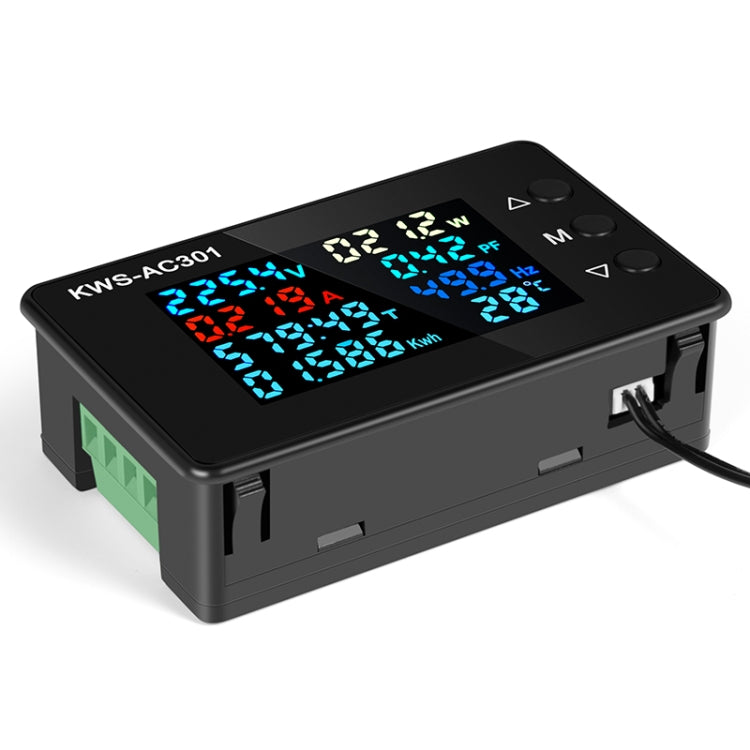 KWS-AC301L-100A Voltmetro di corrente con display digitale a commutazione CA 50-300 V con comunicazione 485, KWS-AC301L-100A Switching Digital