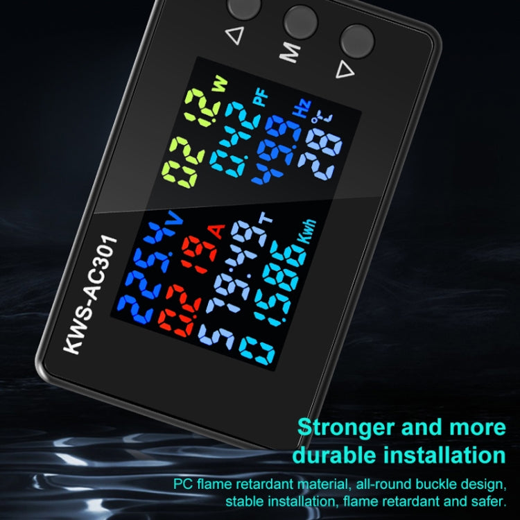 KWS-AC301L-100A Voltmetro di corrente con display digitale a commutazione CA 50-300 V con comunicazione 485, KWS-AC301L-100A Switching Digital