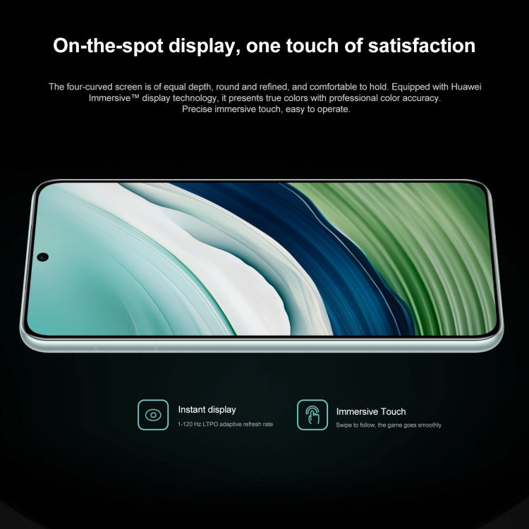 HUAWEI Mate 60, Identificazione delle impronte digitali sullo schermo, HarmonyOS 4.0 Kirin 9000S Octa Core da 6,69 pollici fino a 2,62 GHz, NFC, OTG, Non supporta Google Play, 12GB+512GB, 12GB+1TB