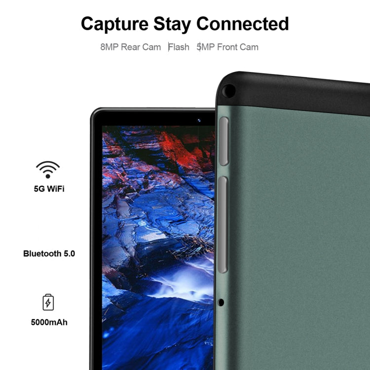 Tablet PC BDF P8 3G per chiamate telefoniche da 8,0 pollici, Android 10.0 MTK8321 Octa Core, supporto doppia SIM, presa EU, MTK8321 4GB+64GB