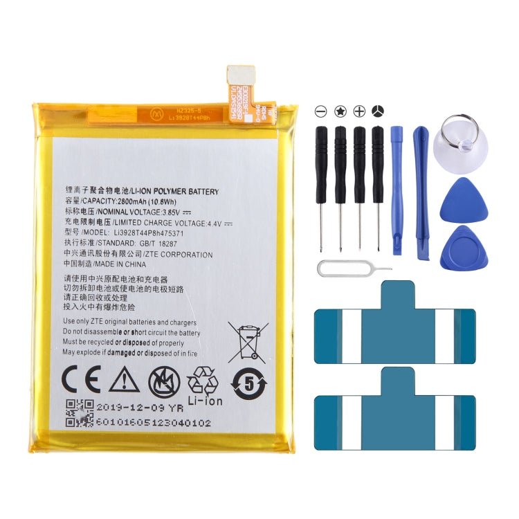 Sostituzione della batteria, For ZTE Vodafone Smart V8 VFD710, For ZTE Blade A71 2021 / Voyage 10, For ZTE 30 Pro / S30 SE 8030N, For ZTE Blade A7S A7 2020, For ZTE Blade A6 Max A0605, For ZTE Blade V8 Mini BV0850 V0850, For ZTE Axon 7 Max 3D C2017