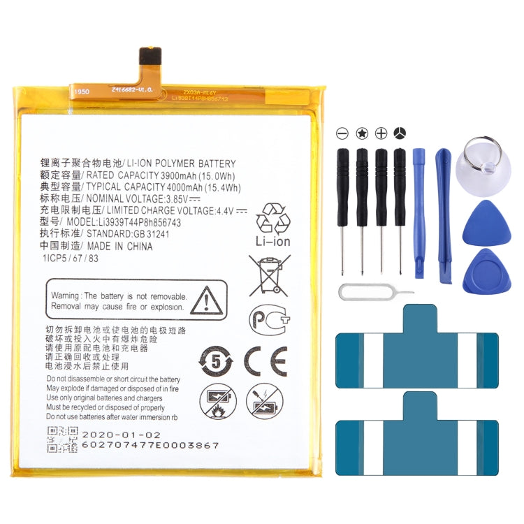 Sostituzione della batteria, For ZTE Vodafone Smart V8 VFD710, For ZTE Blade A71 2021 / Voyage 10, For ZTE 30 Pro / S30 SE 8030N, For ZTE Blade A7S A7 2020, For ZTE Blade A6 Max A0605, For ZTE Blade V8 Mini BV0850 V0850, For ZTE Axon 7 Max 3D C2017