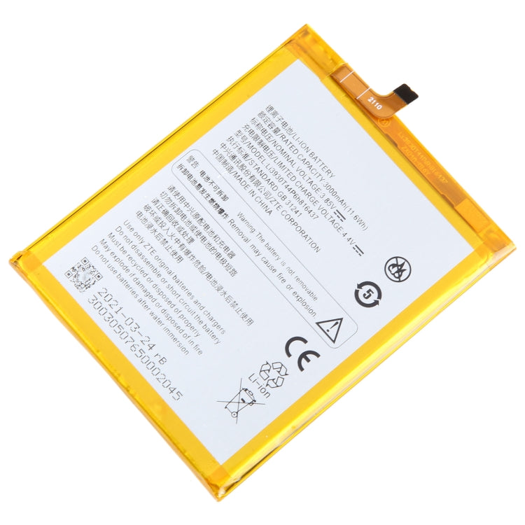 Sostituzione della batteria, For ZTE Vodafone Smart V8 VFD710, For ZTE Blade A71 2021 / Voyage 10, For ZTE 30 Pro / S30 SE 8030N, For ZTE Blade A7S A7 2020, For ZTE Blade A6 Max A0605, For ZTE Blade V8 Mini BV0850 V0850, For ZTE Axon 7 Max 3D C2017