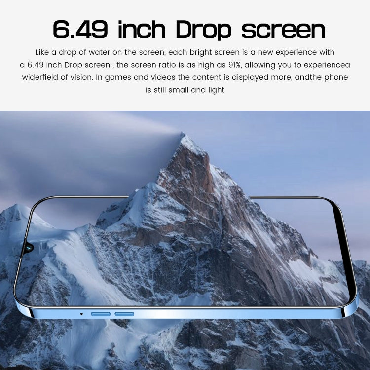 Reno8 Pro / B55, schermo da 6,49 pollici, identificazione facciale, Android 8.1 MTK6580A Quad Core, rete: 3G, OTG, doppia SIM, Reno8 Pro / B55 2GB+16GB