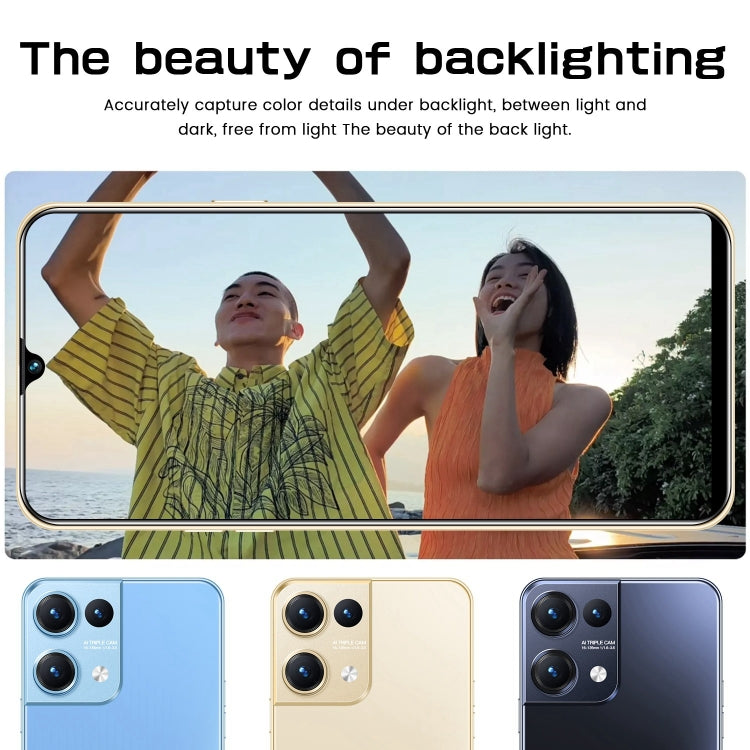 Reno8 Pro / B55, schermo da 6,49 pollici, identificazione facciale, Android 8.1 MTK6580A Quad Core, rete: 3G, OTG, doppia SIM, Reno8 Pro / B55 2GB+16GB